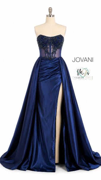 Jovani Sale Style #26114 #0 default Navy thumbnail