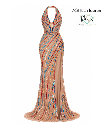 Ashley Lauren Sale Style #11805 #0 default Multi/Dark Nude thumbnail