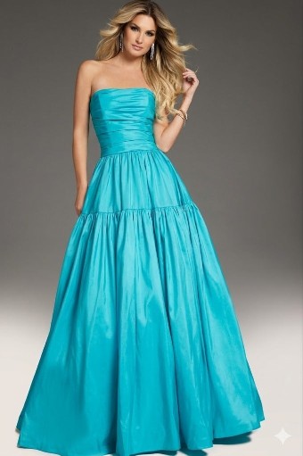 Jovani Sale Style #38831 #0 default Turquoise thumbnail