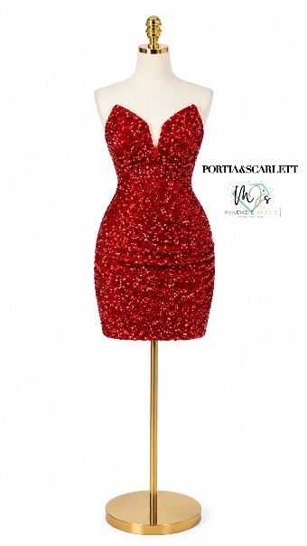 Portia and Scarlett Sale Style #PS22404 #0 default Red thumbnail