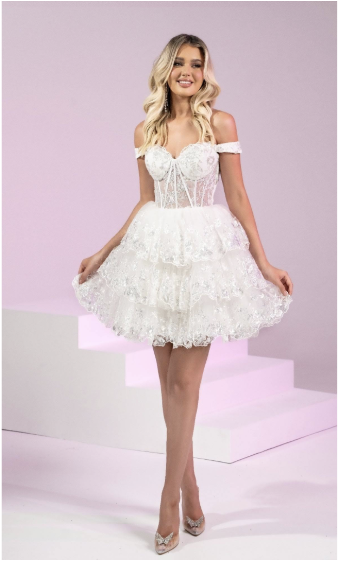 Portia and Scarlett Sale Style #PS24405 #1 White thumbnail