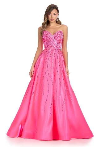 Ashley Lauren Sale Style #11869 #0 default Hot Pink thumbnail