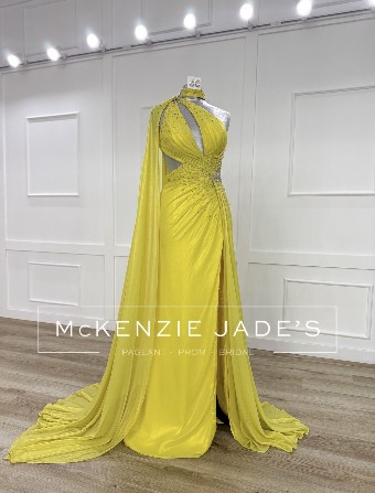 Jovani Style #48058 #0 default Yellow thumbnail