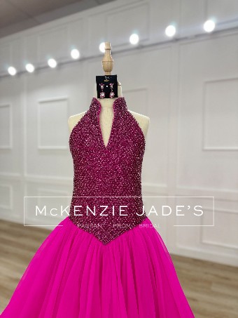 Sherri Hill Style #K67238 #1 Bright Fuchsia thumbnail