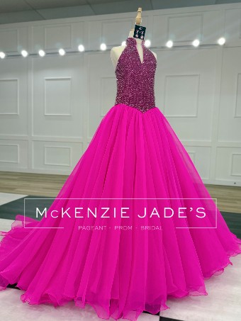 Sherri Hill Style #K67238 #4 default Bright Fuchsia thumbnail