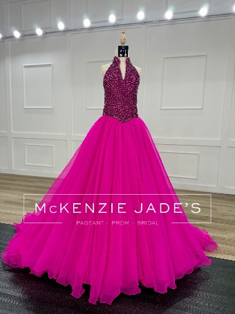Sherri Hill Style #K67238 #0 default Bright Fuchsia thumbnail