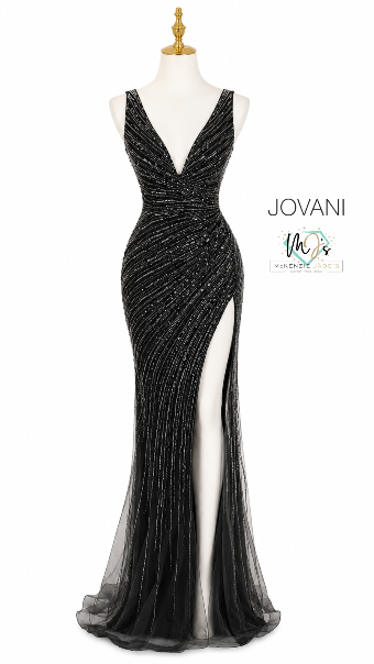 Jovani Sale Style #63405 #0 default Black/Multi thumbnail