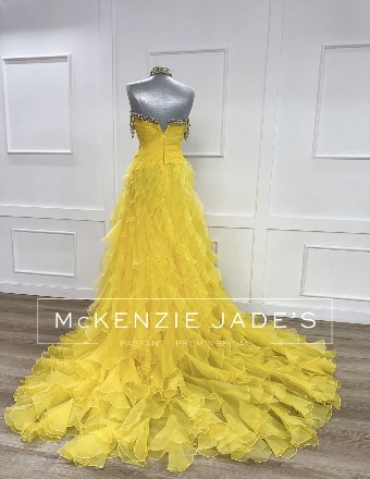 Jovani Style #S52194 #5 Yellow thumbnail