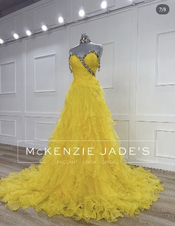 Jovani Style #S52194 #6 Yellow thumbnail