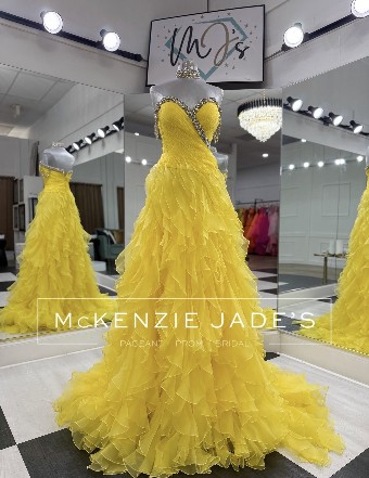 Jovani Style #S52194 #2 Yellow thumbnail