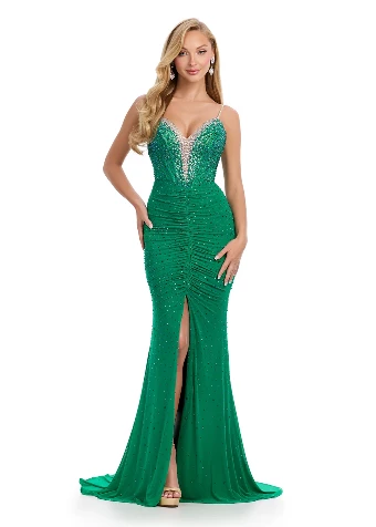 Ashley Lauren Sale Style #11855 #4 Green thumbnail