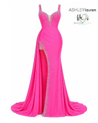 Ashley Lauren Sale Style #11579 #2 Hot Pink thumbnail