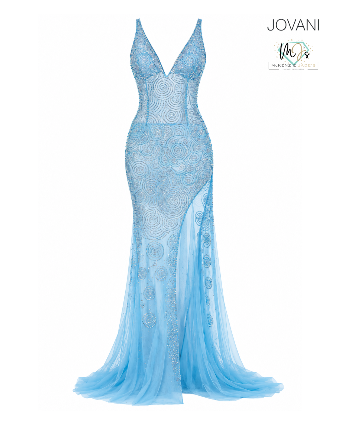 Jovani Sale Style #22275-DNT #0 default Sky Blue thumbnail