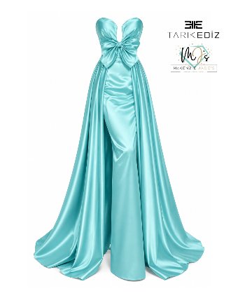 Tarik Ediz Sale Style #53195-DNT #0 default Aqua thumbnail