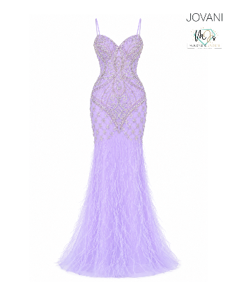 Jovani Sale Style #08550-DNT #0 default Lilac thumbnail