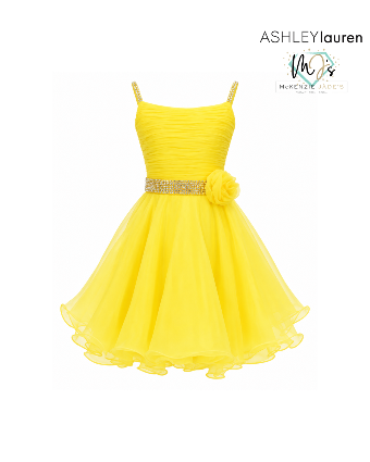 Ashley Lauren Sale Style #8331 #1 Yellow thumbnail