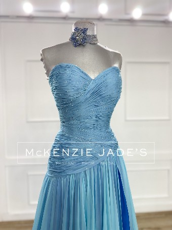 Jovani Style #S53849 #1 peacock/aqua thumbnail