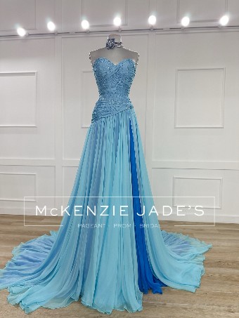 Jovani Style #S53849 #0 default peacock/aqua thumbnail