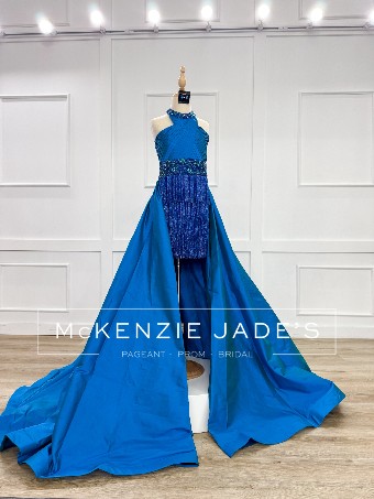 Sherri Hill Style #35175 #0 default peacock/aqua thumbnail