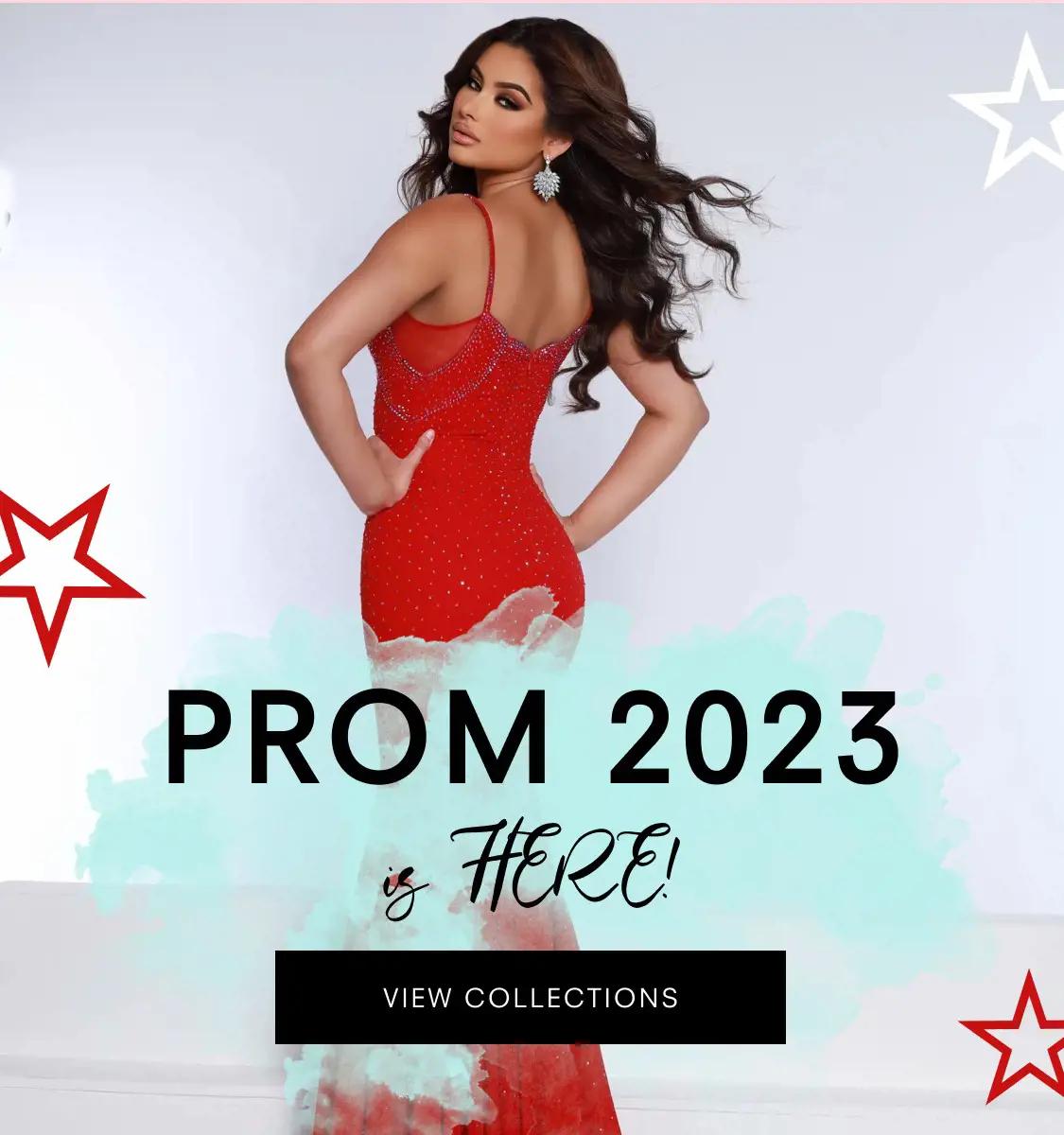 red prom dress 2023